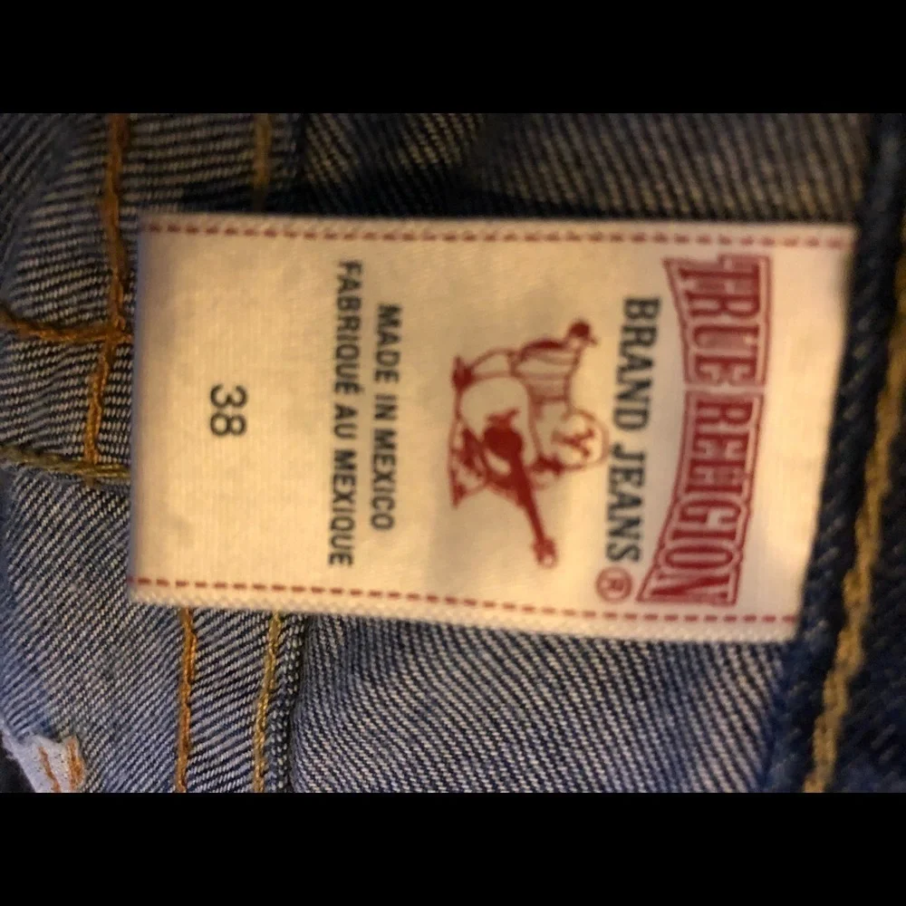 True Religión brand jeans world tour straight seat